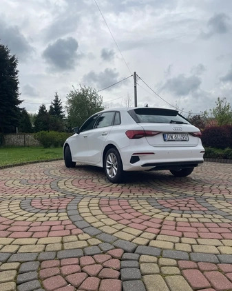 Audi A3 cena 88199 przebieg: 58254, rok produkcji 2021 z Wolbrom małe 56